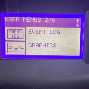 USED EMERSON LEIBERT ICOM 27406401R1.2 /416841G7R1 DISPLAY PANEL - TRIED & TESTED