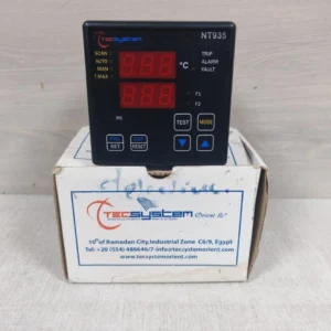 TECSYSTEM NT935/NT935 AD ELECTRIC TEMP. RELAY PROTECTION -NEW W/ FILTHY BOX