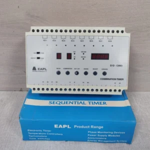 EAPL S1D-C8M3 COMBINATION 8CHANNEL TIMER-New Open Box