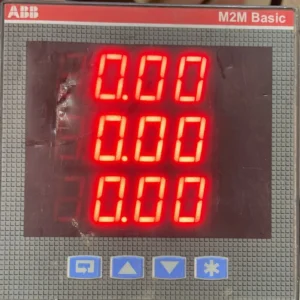 USED ABB M2M BASIC MODBUS 2CNM203001R2001 NETWROK ANALYZER- TRIED & TESTED