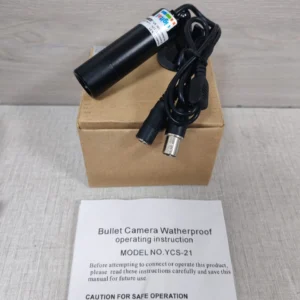 YCS-21 Bullet Camera 3.6mm Lens DC 12V-NEW OPEN BOX