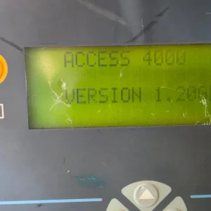 USED ACCESS 4000 P/N 650-190 VER.1.20G CONTROL PANEL - BLACK SPOT ON THE SCREEN