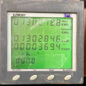 USED SPZ EZM301 VER.7.18.0 MULTIFUNCTION METER -TRIED & TESTED