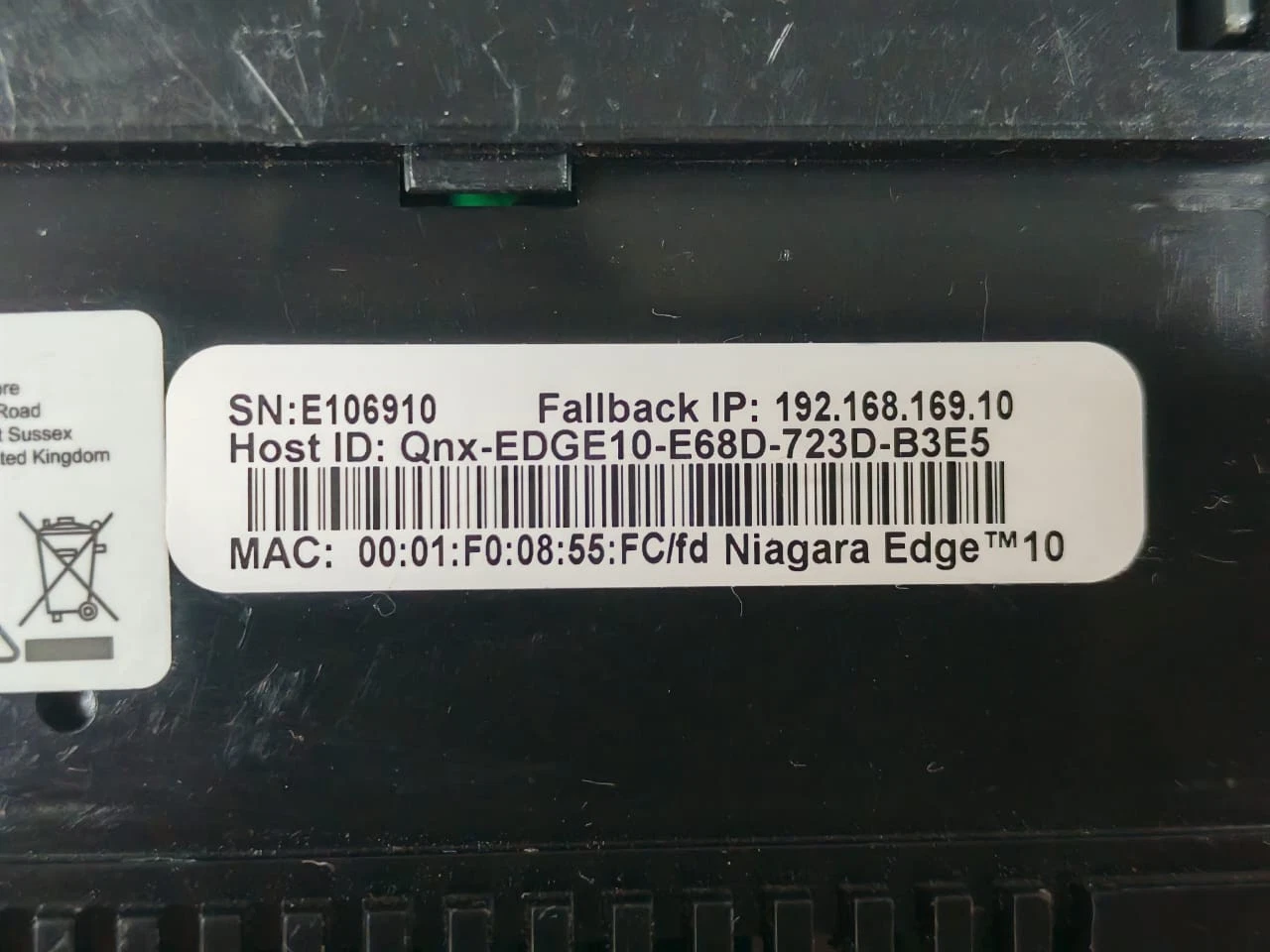 USED TRIDIUM POWERED BY NIAGARA 14039-T EDGE10 CONTROLLER- TRIED & TESTED - Image 4