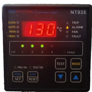 USED TECSYSTEM NT935 ELECTRIC TEMP. RELAY PROTECTION 24-240VAC- TRIED & TESTED