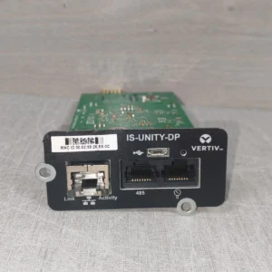 Vertiv Liebert IS-UNITY-DP Communication Card 417831G/2 REV.43-SELLER REFURBISHED