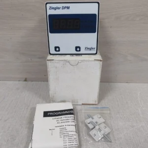 ZIEGLER DPM / DPM-PGD3A DIGITAL AC AMMETER 40-300V - NEW W/ OLD BOX