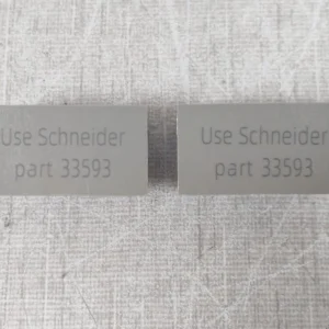 LOT 2 SCHNEIDER PART 33593 BATTERY COVER-NEW WITHOUT BOX