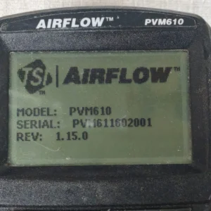 USED TSI Airflow PVM610 Micromanometer REV.1.15.0