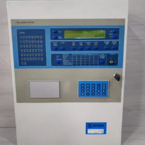 USED ZITON ZP3 Fire Alarm Panel MB2C-230V-4L / 80803.205 WITH KEY- TRIED & TESTED