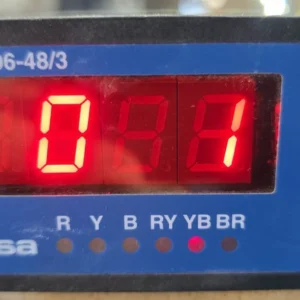 USED CELSA DVM 96-48/S DIGITAL PANEL METERS 125VDC - TRIED & TESTED