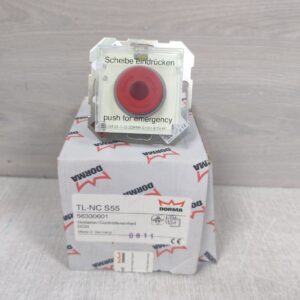 DORMA TL-NC S55 NOTTASTER SYSTEM EMERGENCY PUSH BUTTON - NEW OPEN BOX