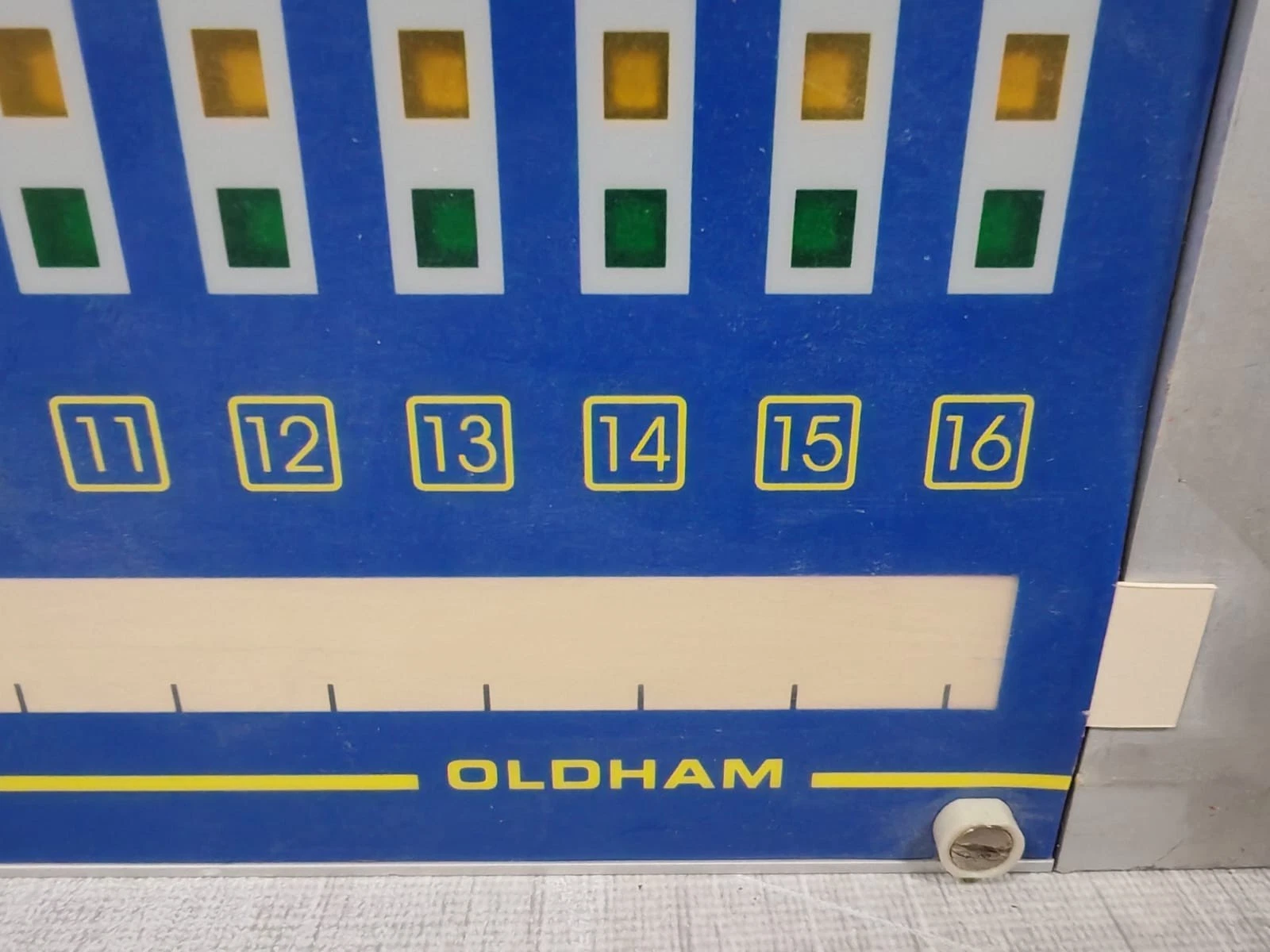 USED OLDHAM MX62 Gas Detection Front Panel - Image 3