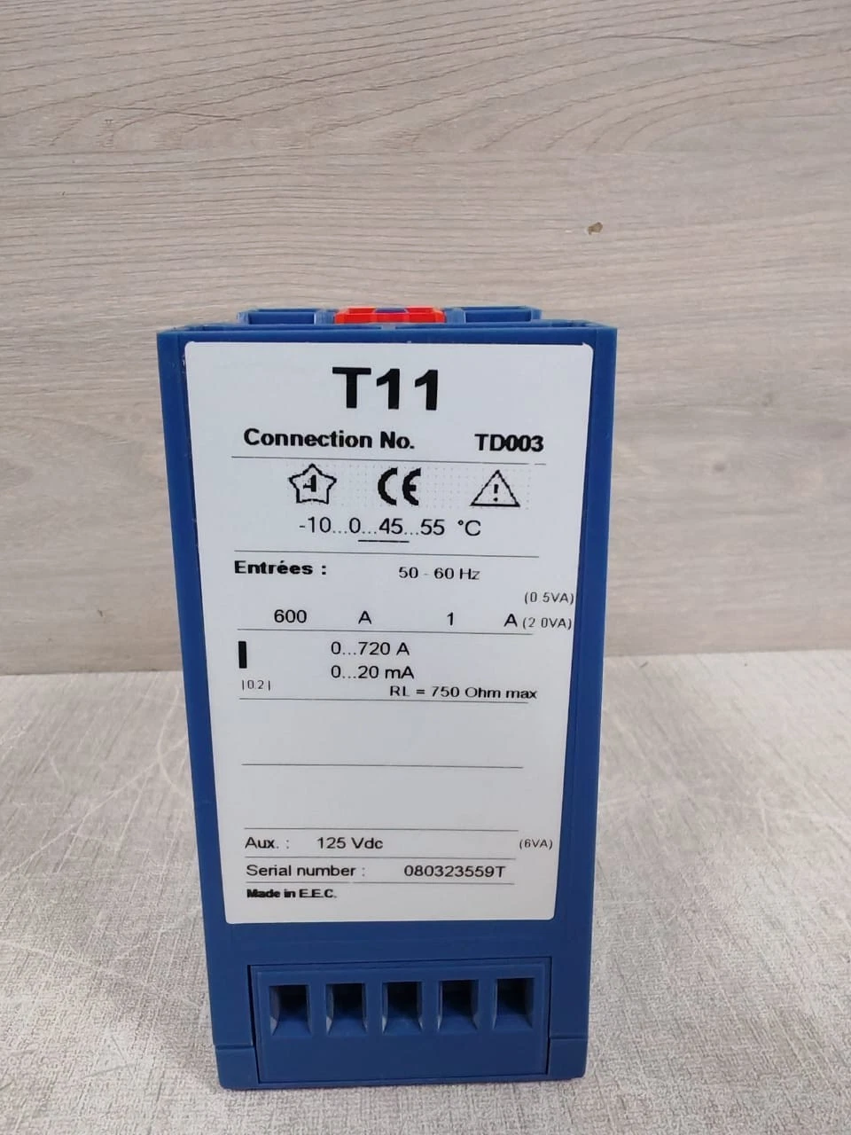 ENERDIS TRIAD T11 TD003 0...720A Transducer / NEW OPEN BOX - Image 2