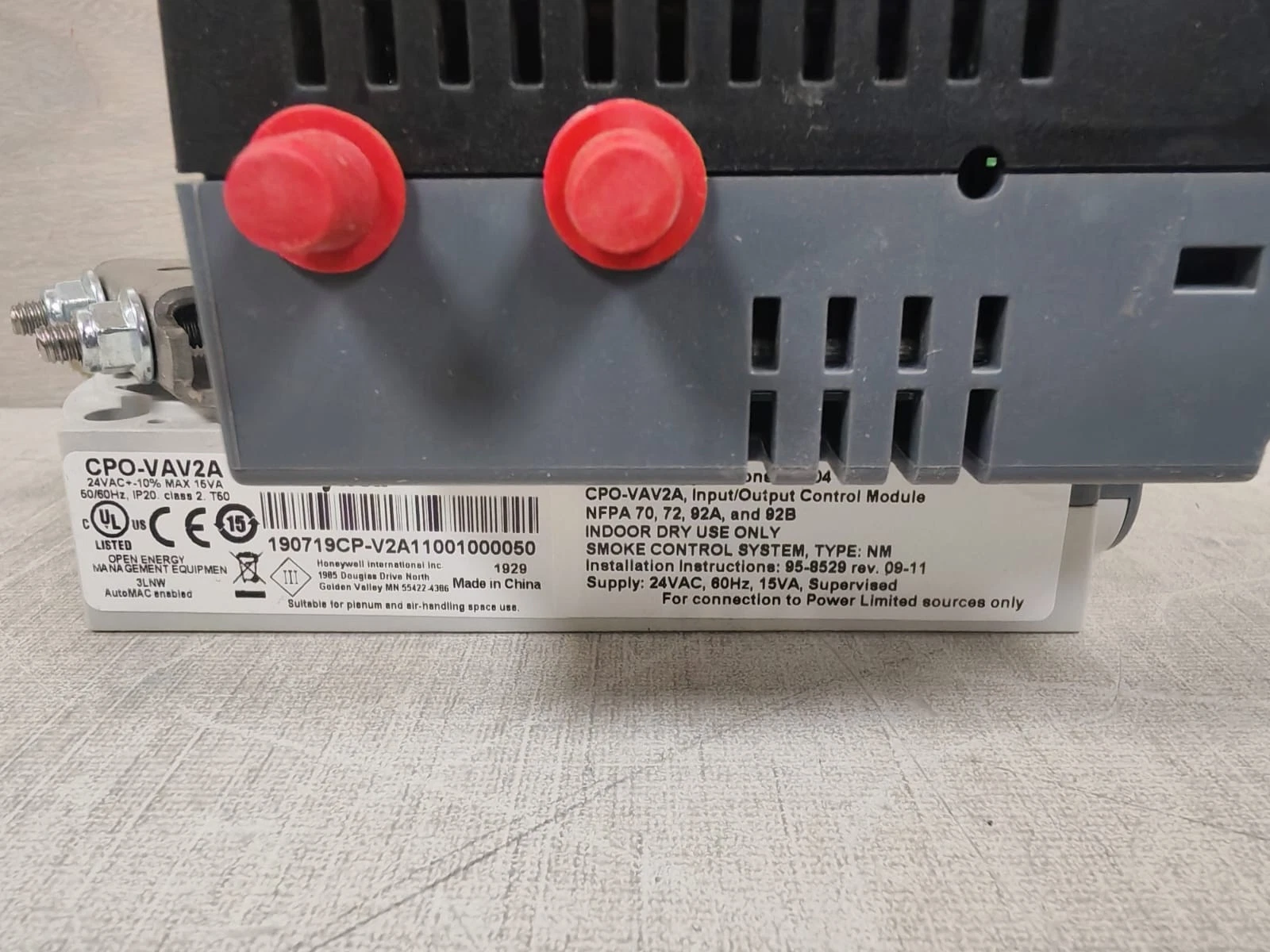 HONEYWELL CPO-VAV2A COMFORTPOINT OPEN COMPACT VAV CONTROLLER - NEW WITHOUT BOX - Image 2