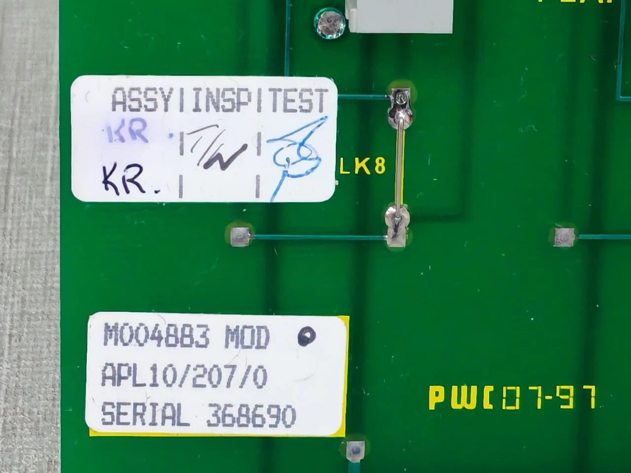 WestingHouse APL10/207/0 Status Multiplexer Board AE166/207.I1-New Without Box - Image 2