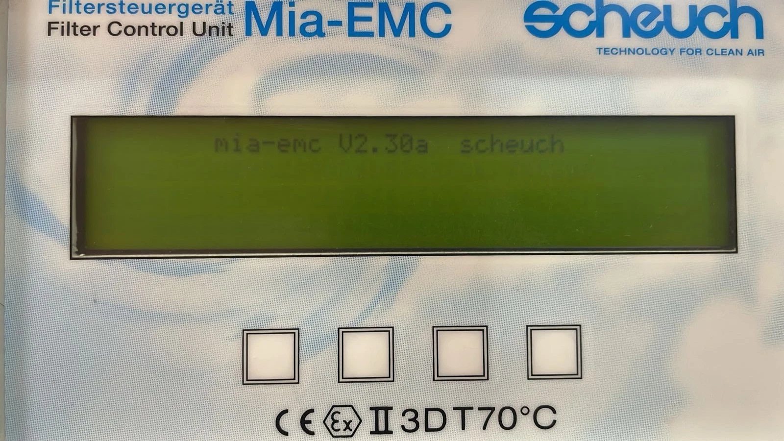 USED SCHEUCH MIA-EMC 0042835 FILTER CONTROL UNIT -TRIED & TESTED - Image 2