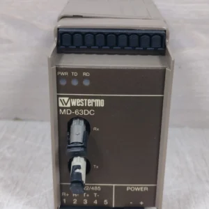 Westermo MD-63 ST 820NM Fiber Optic Modem 3071-0001 / NEW OPEN BOX