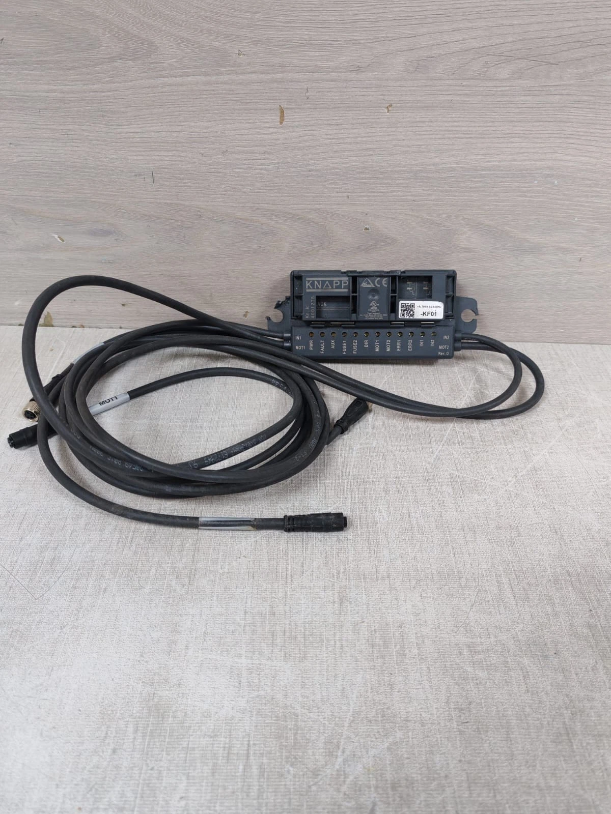 USED VBA-3E3A-G20-ZEL/M1L-P2-KNAPP AS-Interface I/O module 4001275 - Image 2