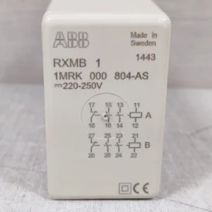 ABB RXMB 1 1MRK 000 804-AS Relay 220-250V / NEW OPEN BOX