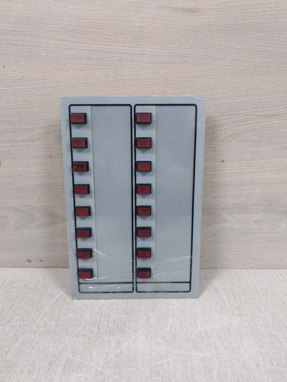 ENTRONIC CONTROLS ZE544-005A-840 #1 PB DISPLAY MODULE / NEW OPEN BOX