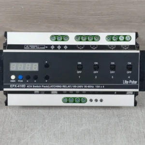 USED LITE-PUTER EPX-410D L09219002 4CH SWITCH PACK (LATCHING RELAY)- TRIED & TESTED