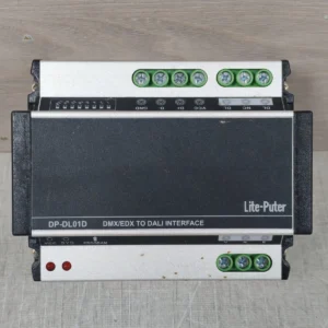 USED LITE-PUTER DP-DL01D YA24002 DMX/EDX TO DALI INTERFACE - TRIED & TESTED