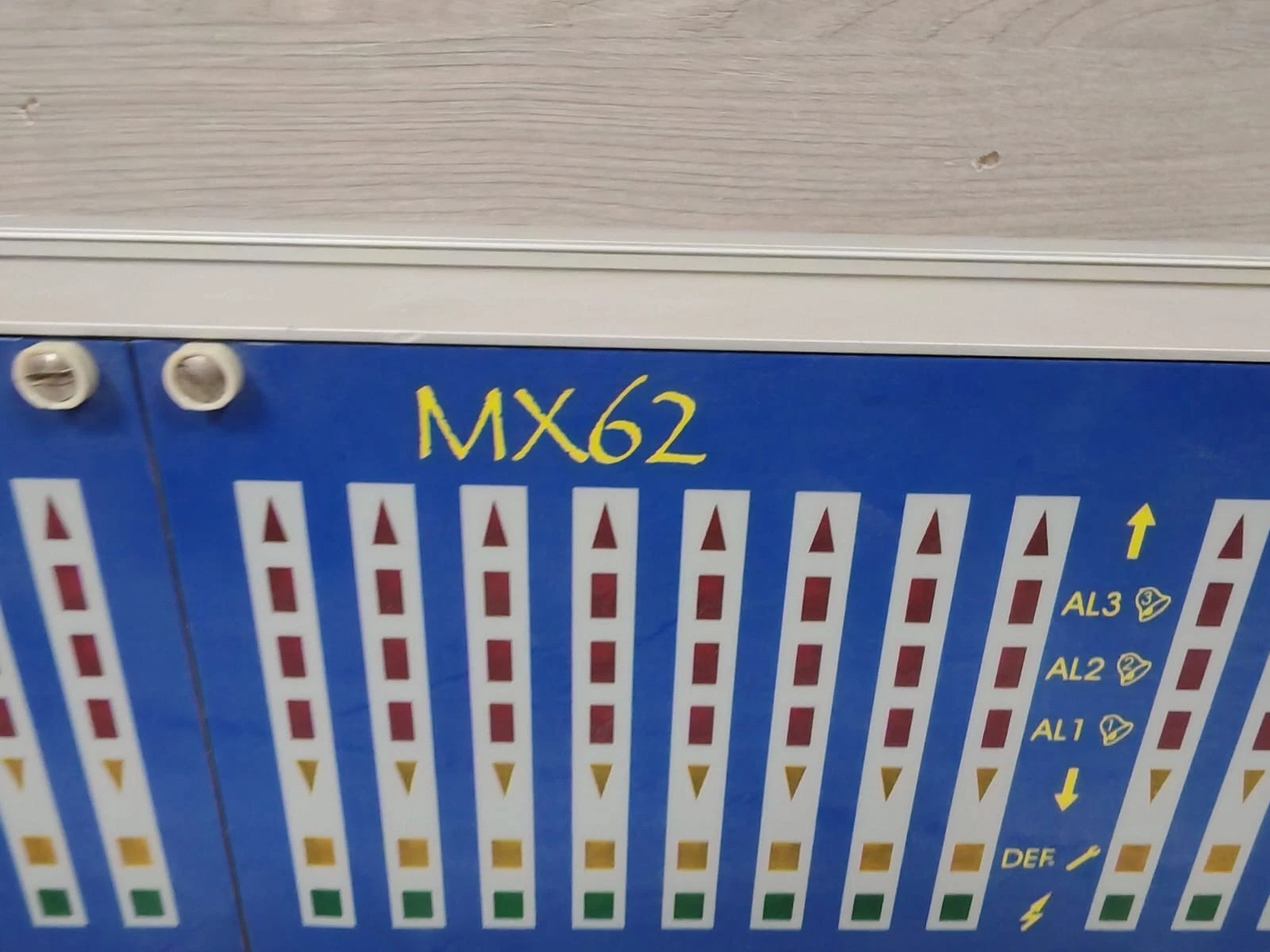 USED OLDHAM MX62 Gas Detection Front Panel - Image 2