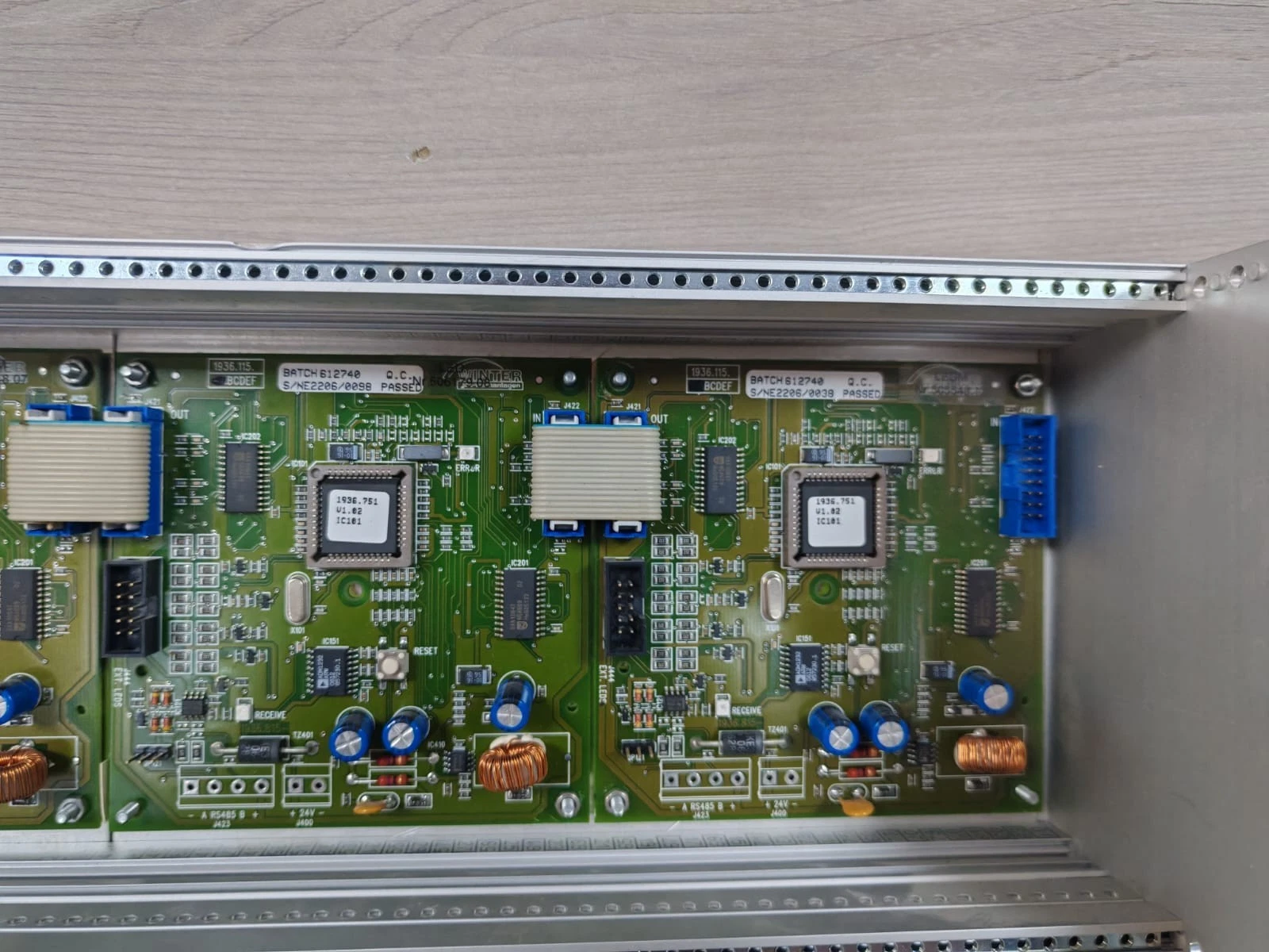 USED OLDHAM MX62 Gas Detection Front Panel - Image 4