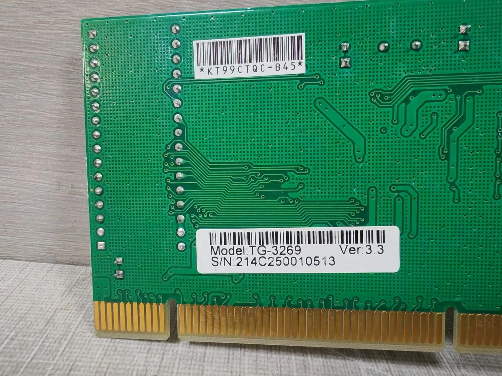 USED TP-LINK TG-3269 VER: 3.3 KB-6160 10753 - Image 4