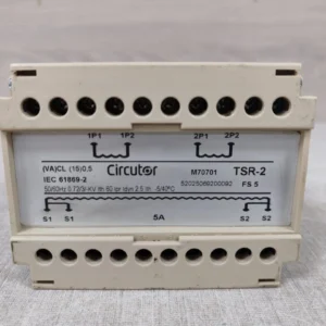CIRCUTOR TSR-2 M70701 CURRENT SUMMING TRANSFORMER / SELLER REFURBISHED