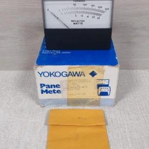 Yokogawa 260300CYCY9JDE 3 1/2 DC Ammeter Panel Meter MRE1605 02-New Open-Box