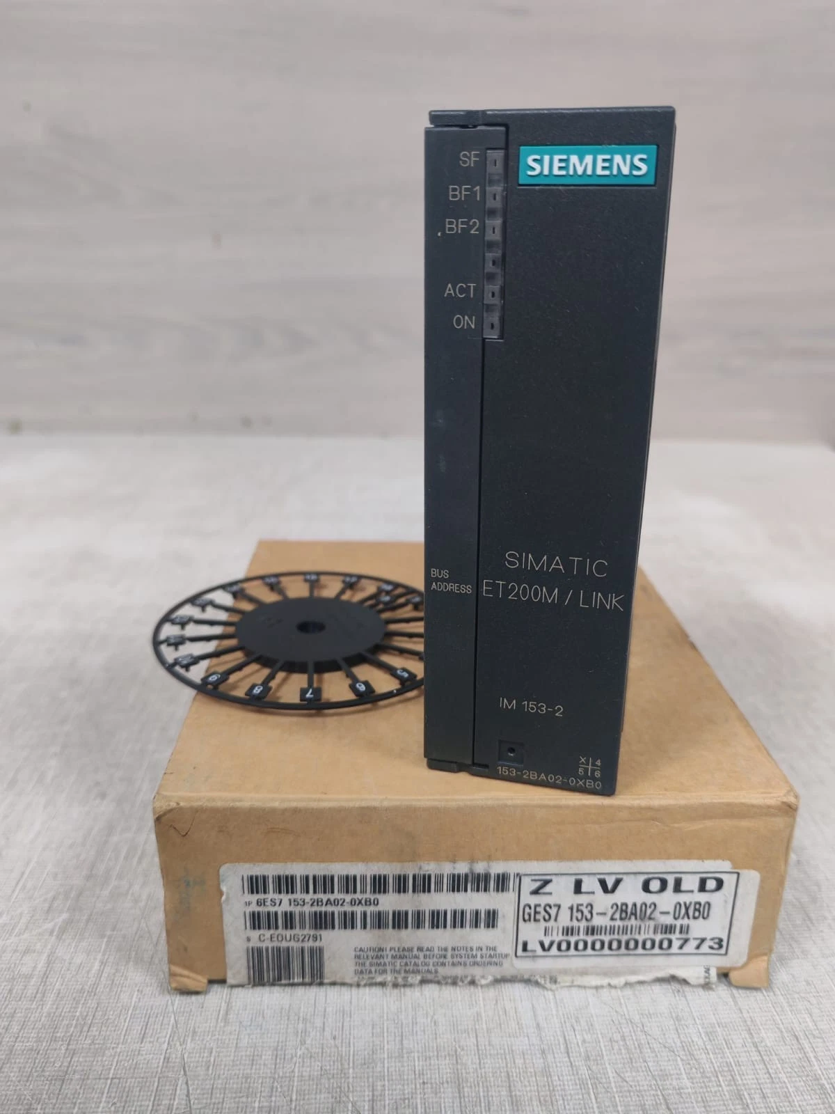 Siemens SIMATIC S7 ET200M/ LINK 6ES7 153-2BA02-0XB0 DP Slave Interface Module-New Open-Box
