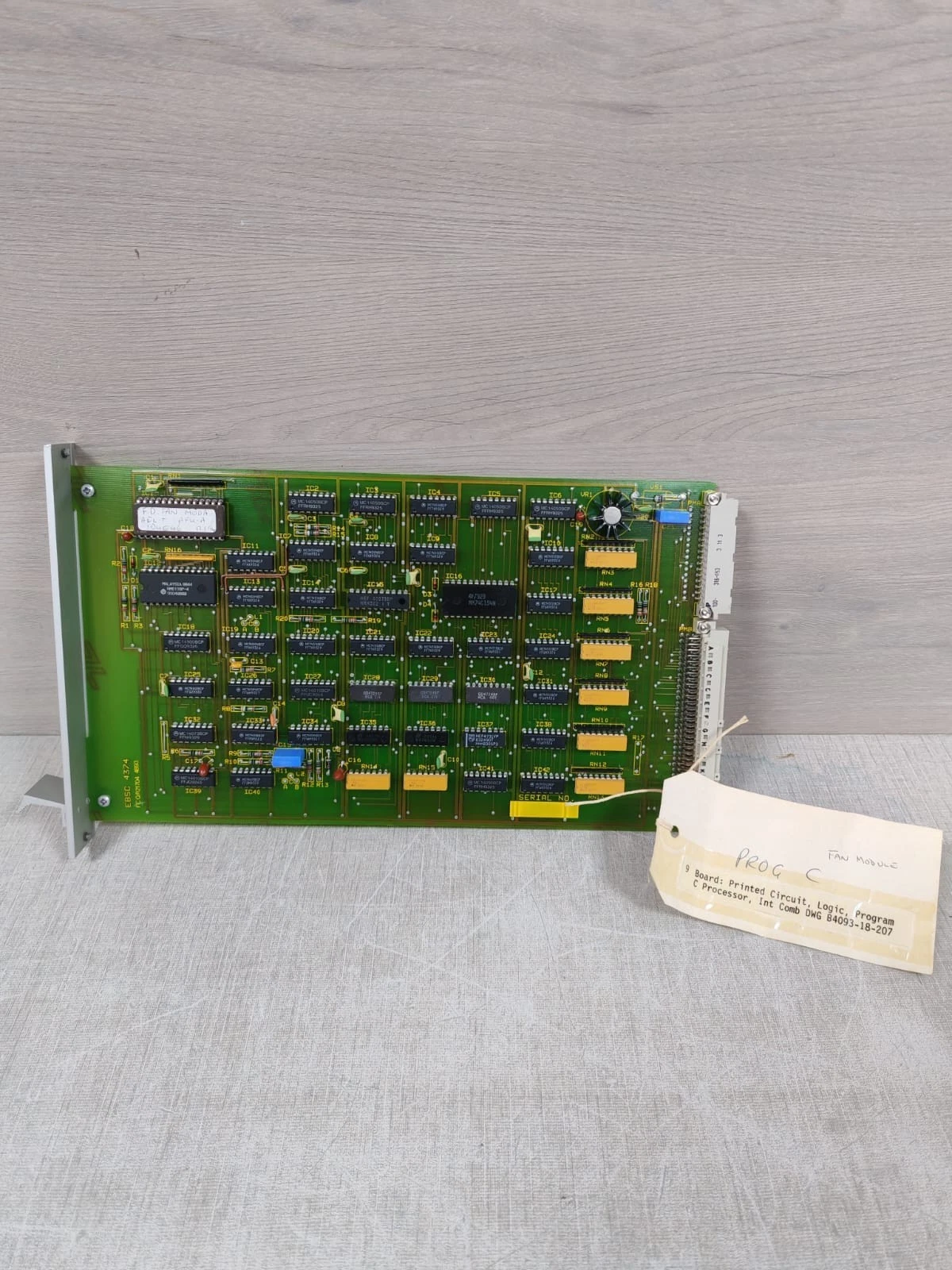 EBSC 4374/EBSC 4372 FCQR21704 4893 PCB PROGRAMMING LOGIC BOARD-New Without Box