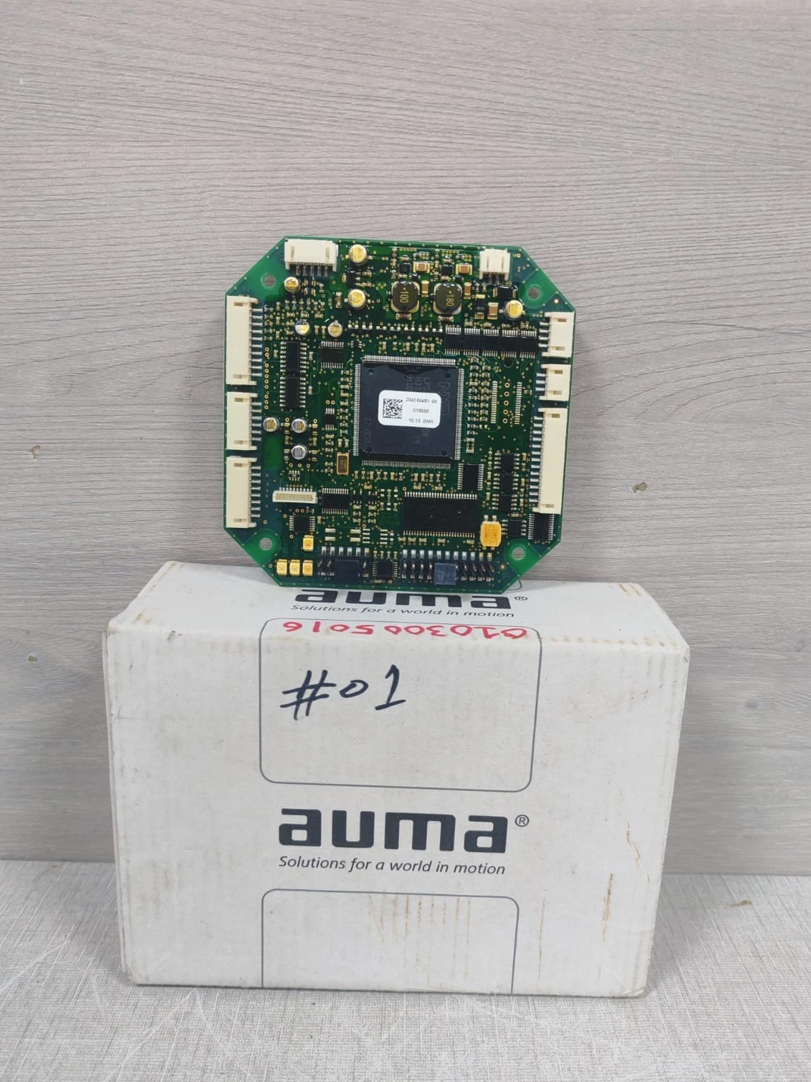 AUMA 1043.584/01-08 PRINT-C-AC01.2 LOGIK BOARD / NEW OPEN BOX