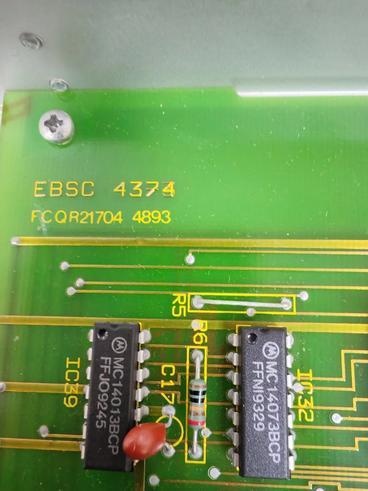 EBSC 4374/EBSC 4372 FCQR21704 4893 PCB PROGRAMMING LOGIC BOARD-New Without Box - Image 2