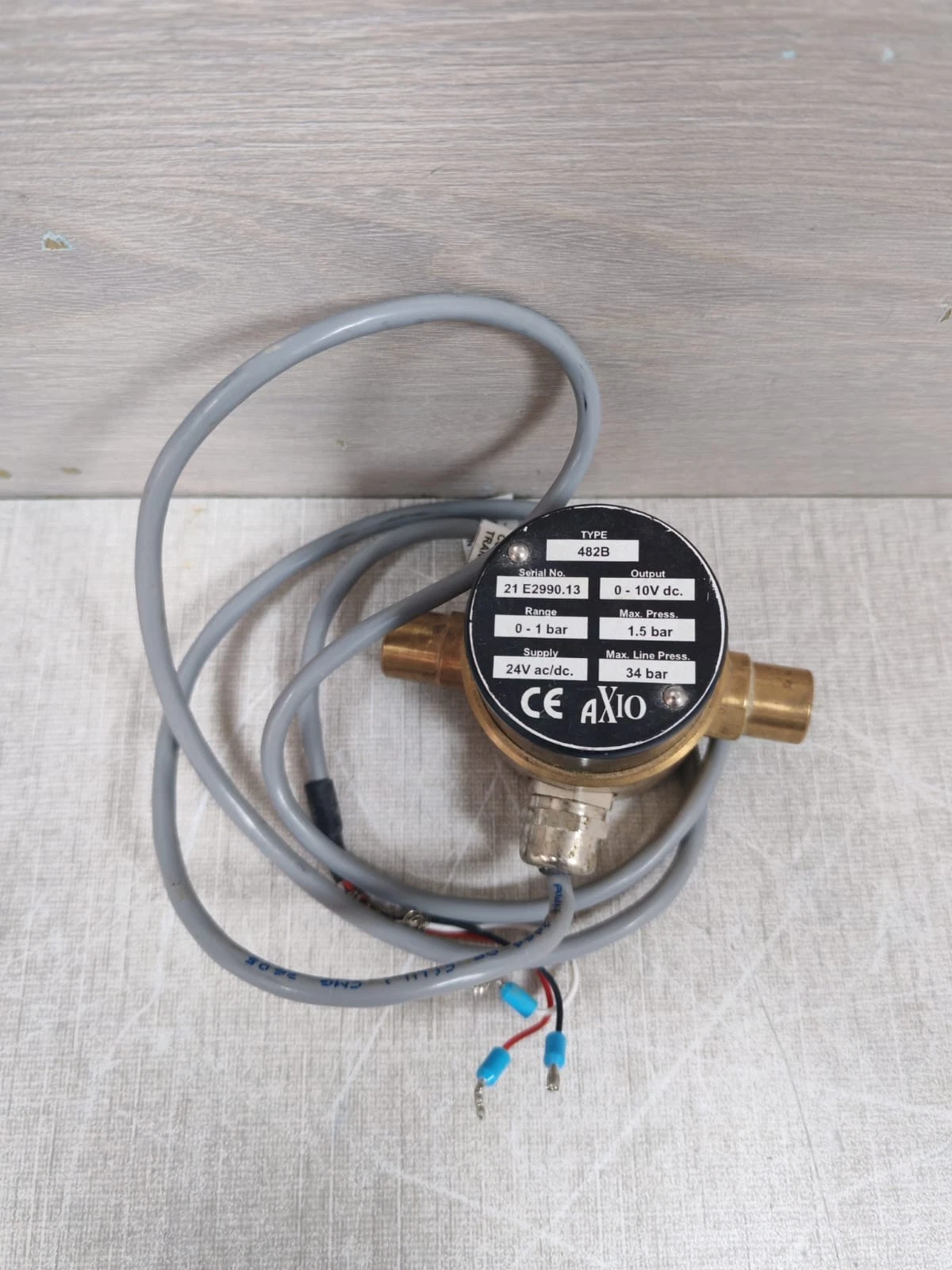 AXIO AX-LDPT482-V-1 RANGE 0 TO 1 BAR / NEW OPEN BOX