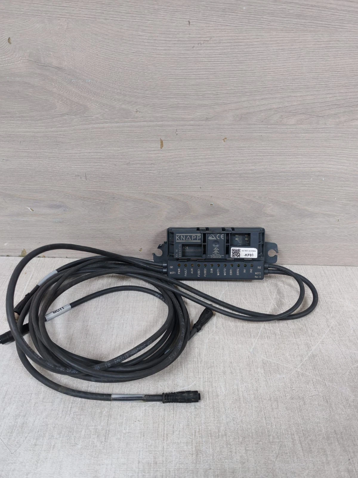 USED VBA-3E3A-G20-ZEL/M1L-P2-KNAPP AS-Interface I/O module 4001275