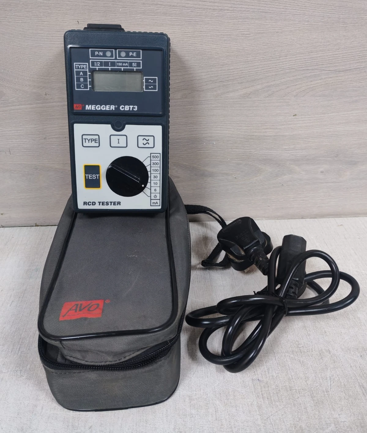 USED Megger CBT3 RCD Tester Meter