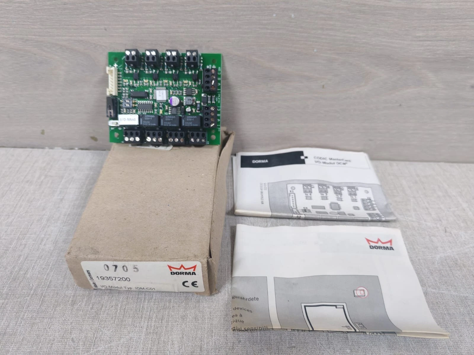 Dorma IOM-C01 Input/Output Module DCW 19357200 - NEW OPEN BOX