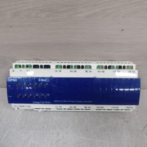USED CLIPSAL C-BUS2 L5512RVF 12 CHANNEL VOLTAGE FREE RELAY MFG-2015