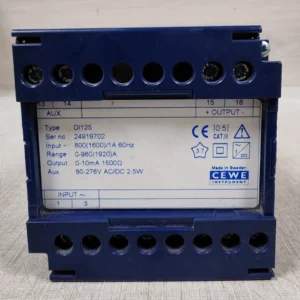 USED CEWE DI125 Transducer Range 0-960 (1920)A