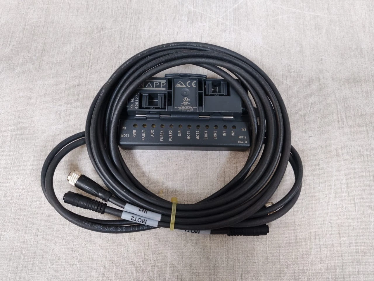 VBA-3E3A-G20-ZEL/M1L-P2-KNAPP AS-Interface I/O module 4001275-New Without Box