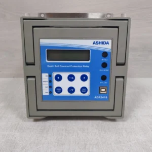 USED ASHIDA ADR241S-AM-521-01-34-27-01-00-02 DUAL /SELF POWERED PROTECTION RELAY