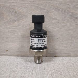 USED ASHCROFT G2 PRESSURE TRANSDUCER 0/200 PSIG 0.5-4.5Vdc UPC: 783156784258