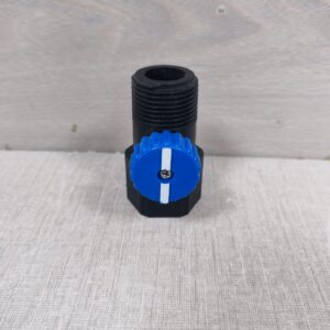 1 LOT 10PCS. BALL VALVE WITH DIAL SHUTOFF KNOB - NEW OPEN BOX