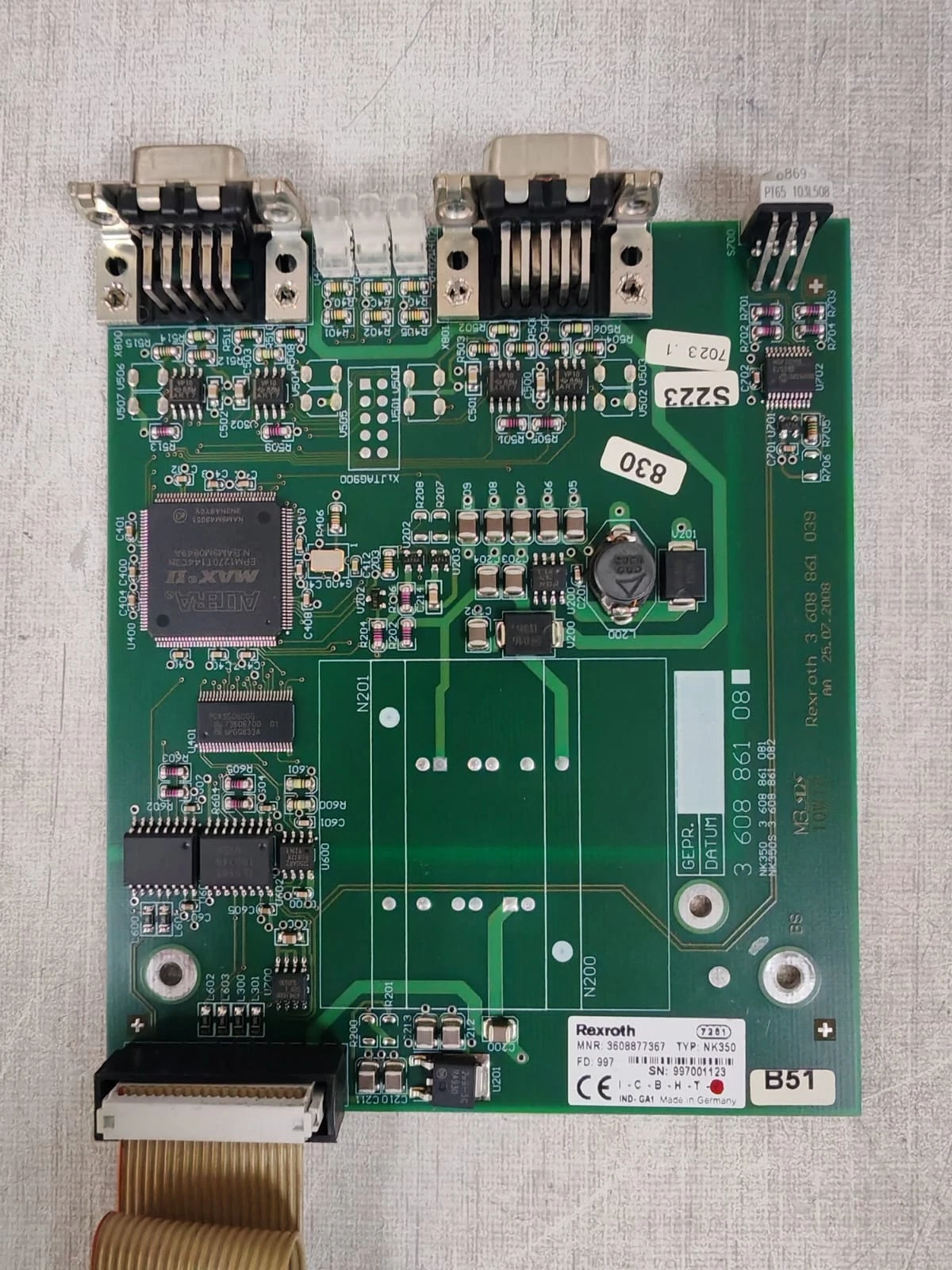 USED Rexroth NK350 MNR: 3608877367 / 3 608 861 039 Network Coupler - Image 2