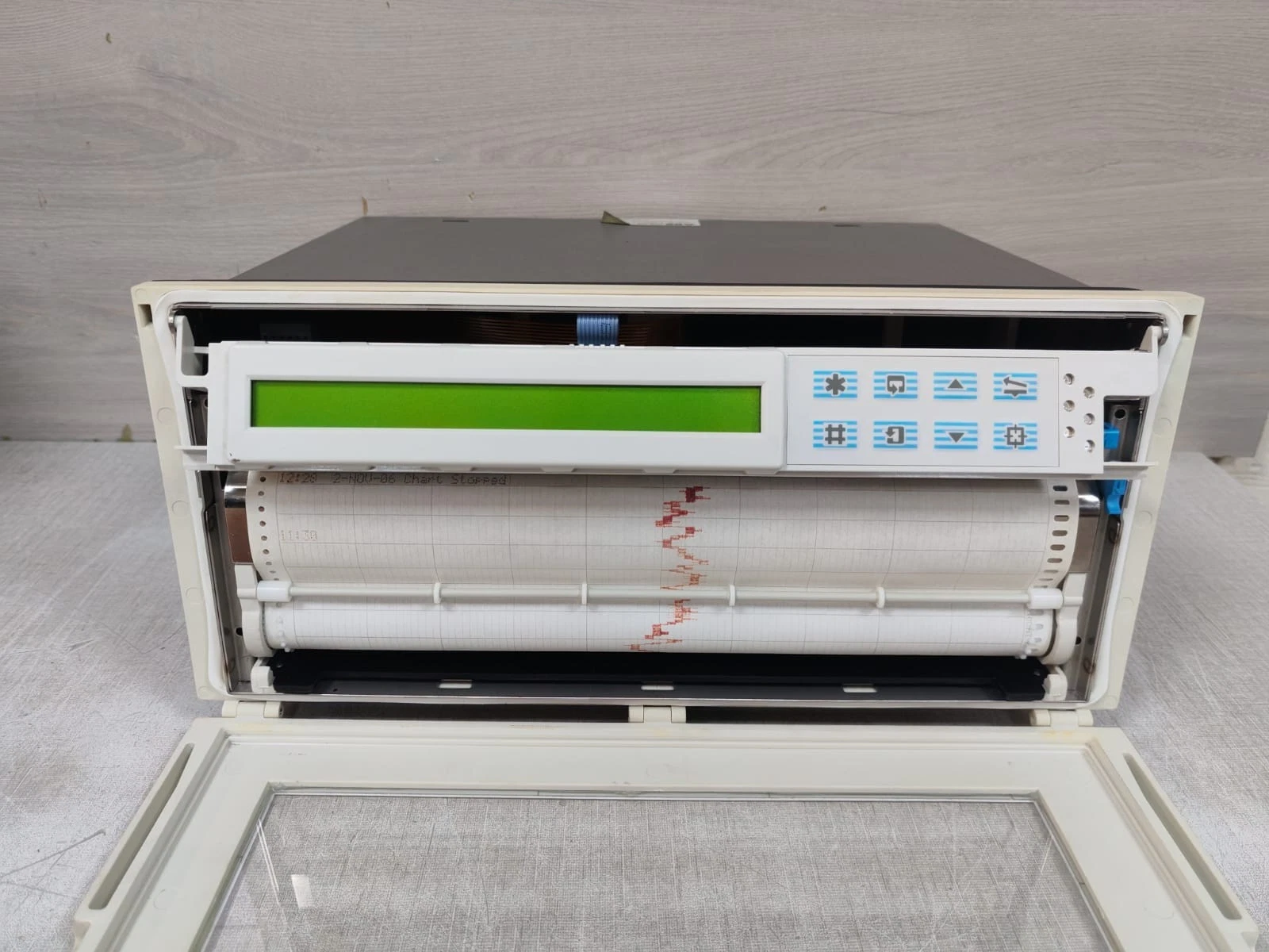 USED ABB COMMANDER SR250 SR250B/03S/B00/00S/112ST CHART RECORDER -TRIED & TESTED