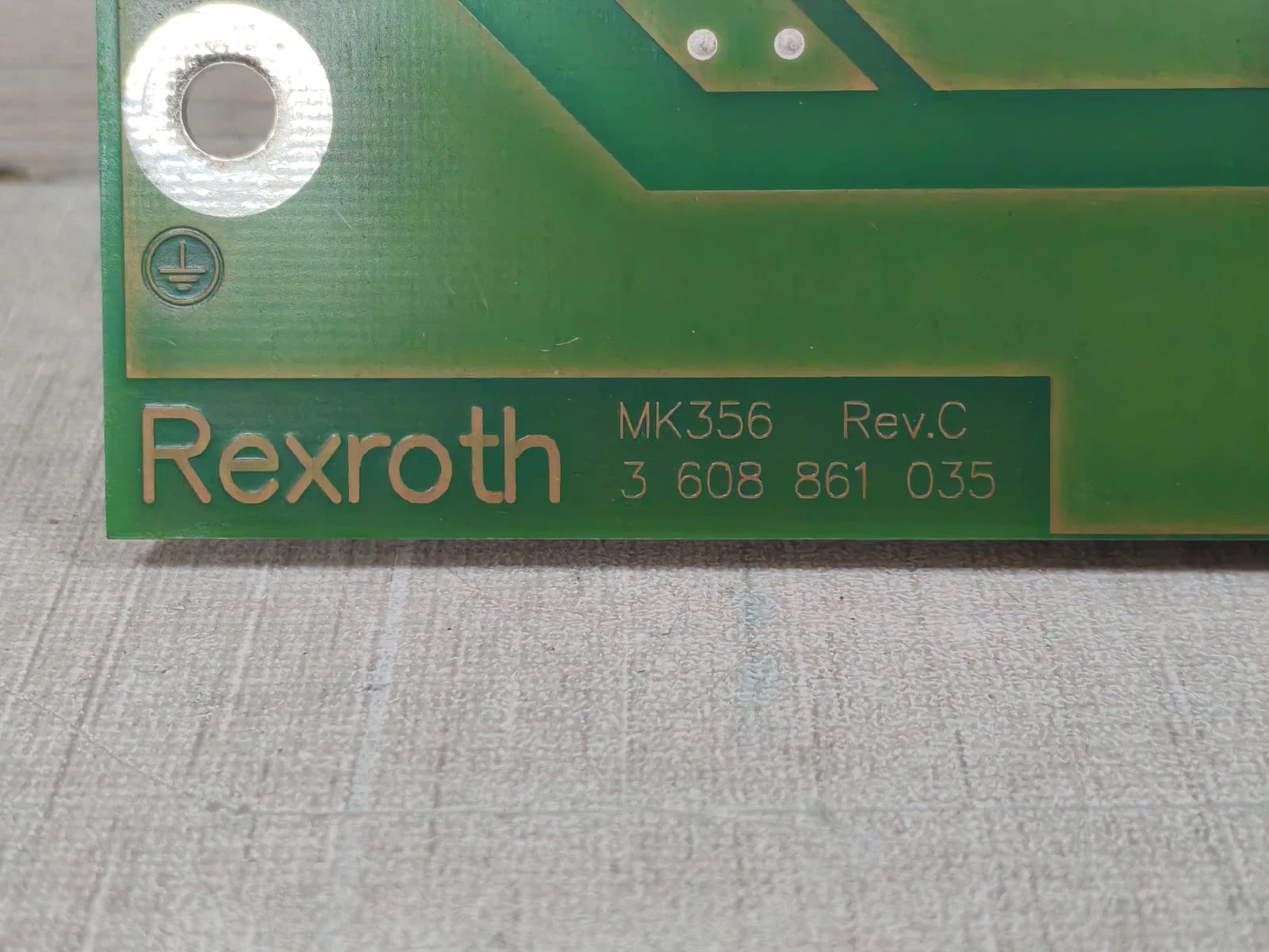 USED Rexroth 3 608 861 035 MK356 Rev. C Board - Image 2