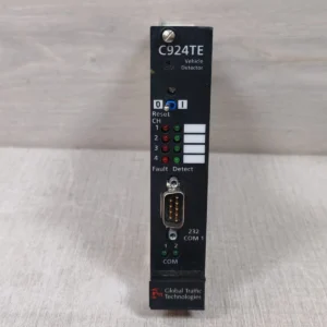 USED Global Traffic Technologies C924TE/924BE Vehicle Detector 78-8125-0042-5 Rev.E